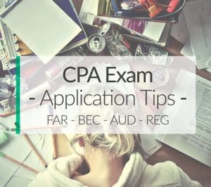 cpa exam application tips