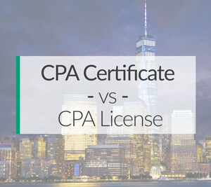 CPA certificate vs CPA License