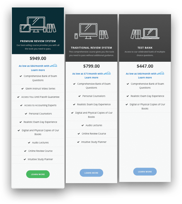 Gleim CIA Review Pricing