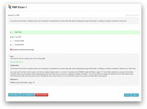 PM PrepCast Exam Simulator