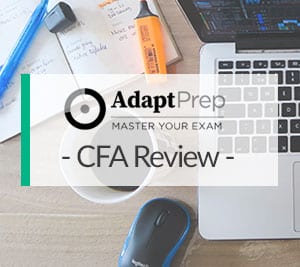 AdaptPrep CFA Review Featured Image