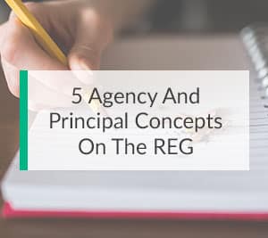 5 Agency and Principal Concepts on the REG Test
