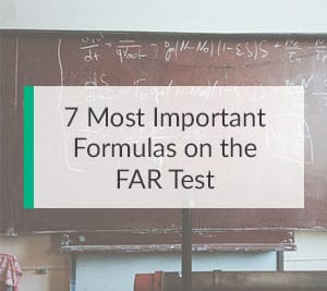 7 Most Important Formulas on the FAR Test