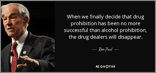 Marijuana Tax Revenue - Ron Paul Quote