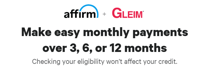 Gleim and Affirm