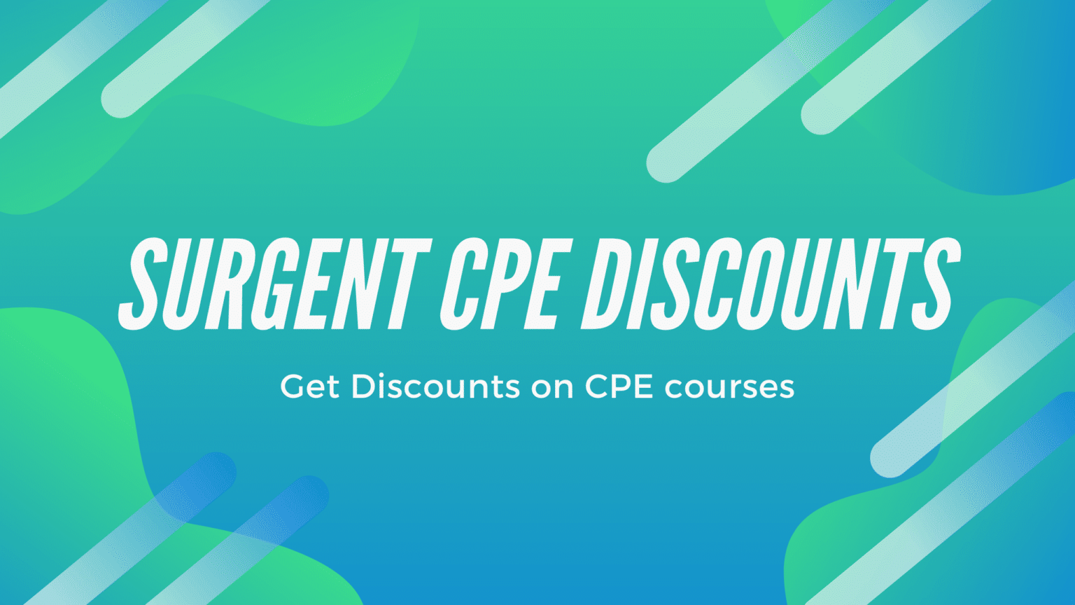 Surgent CPE Promo Codes Unlock Exclusive Discounts